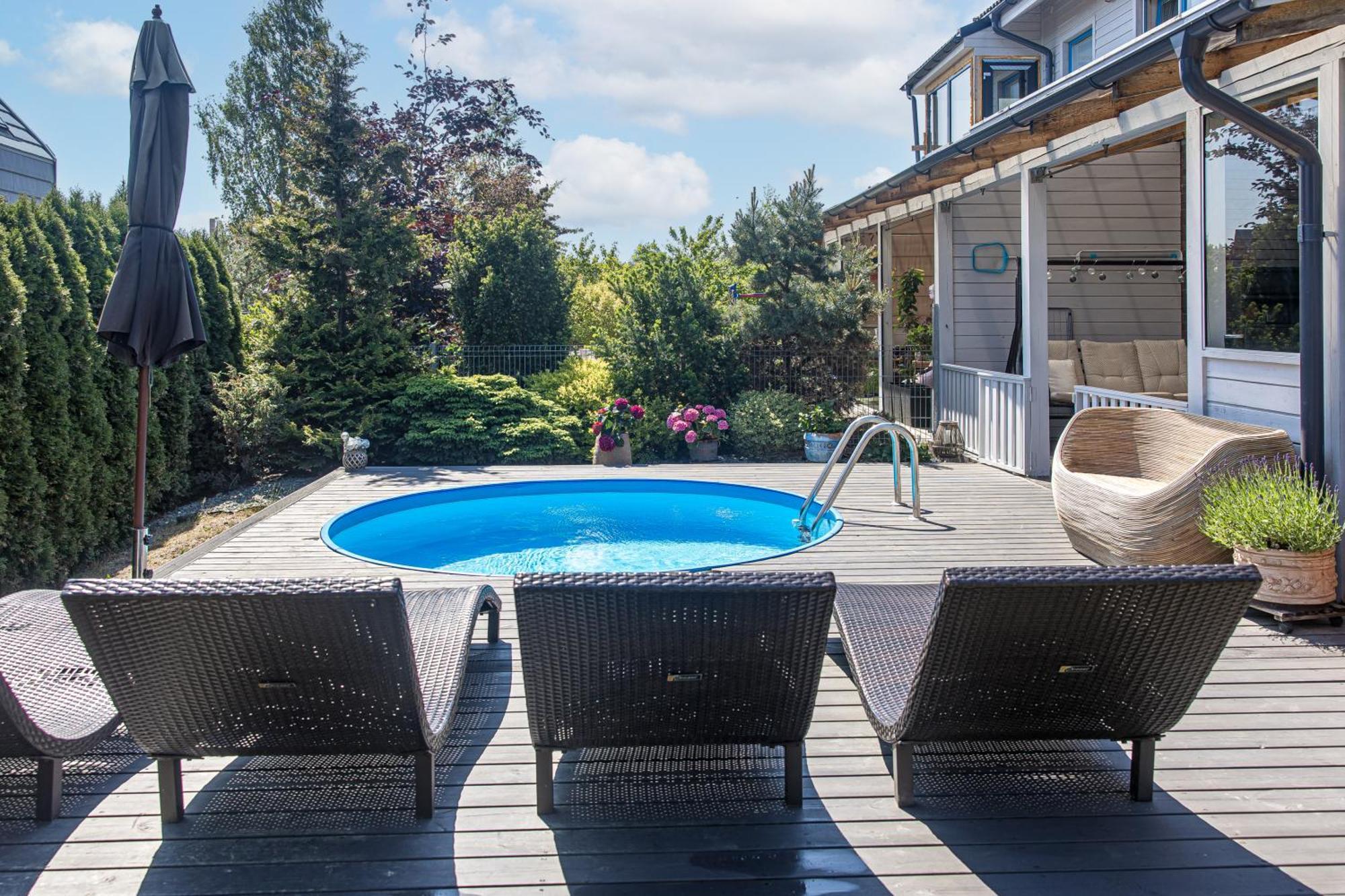 Villa With Private Pool Laumes Juosta Palanga Kültér fotó