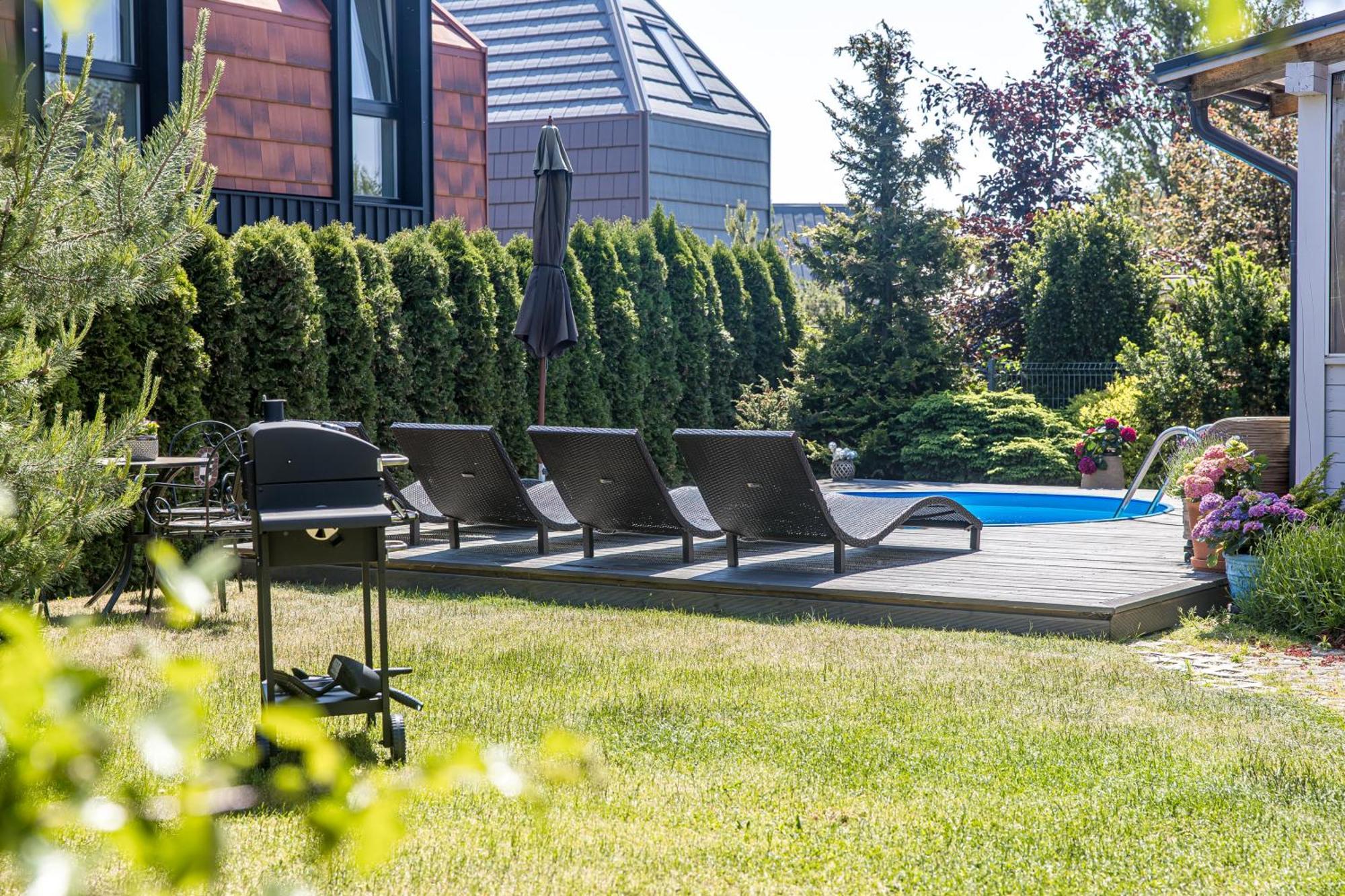 Villa With Private Pool Laumes Juosta Palanga Kültér fotó
